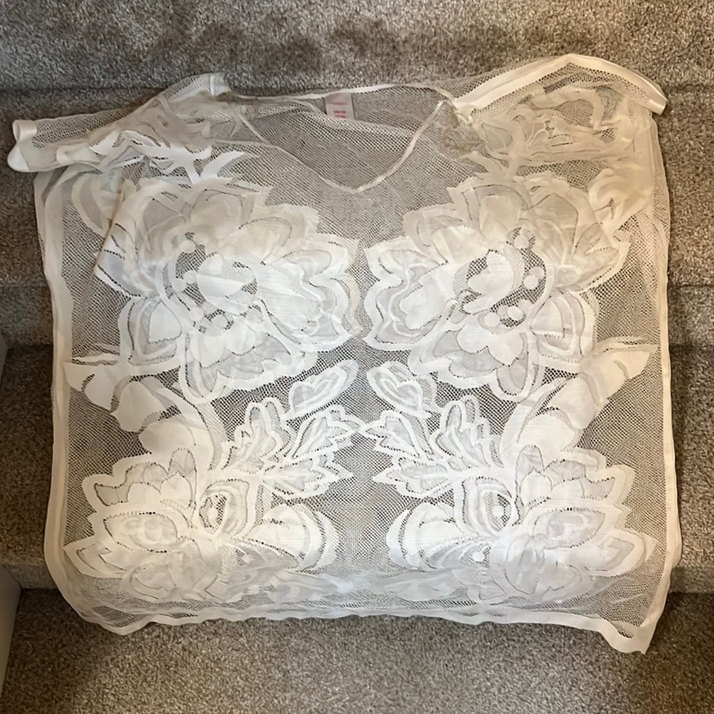 Mesh beach cover up